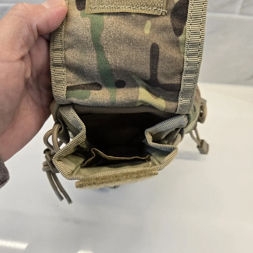 ARMY STYLE SCORPION CAMOUFLAGE 1 QUART CANTEEN POUCH Nwot‎